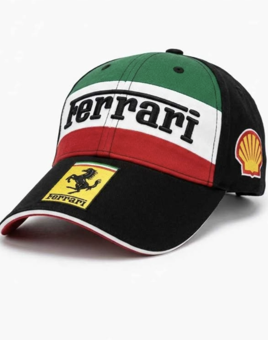 Gorra Ferrari Shell Italia Tricolor (Vintage)